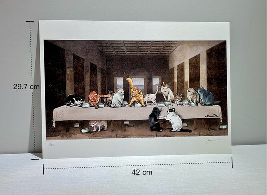 貓版最後的晚餐