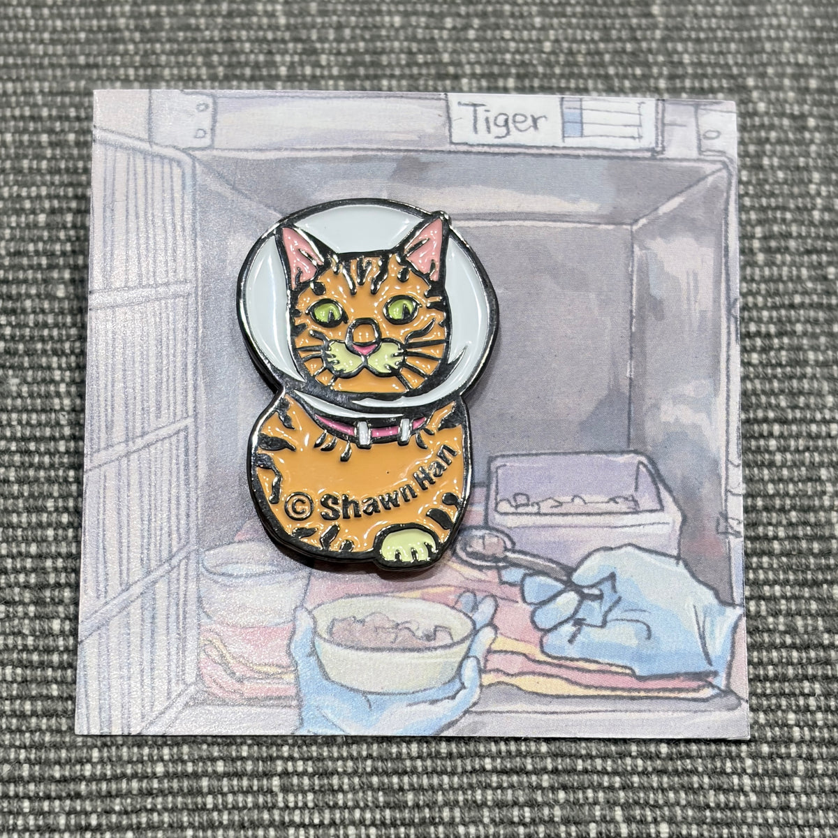 家有毛寶_徽章款_老虎