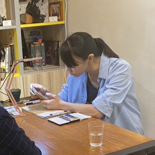 Shawn Han風格似顏繪 (實體/線上) Shawn Han's Live Protrait for your pet (In-person/Virtual)